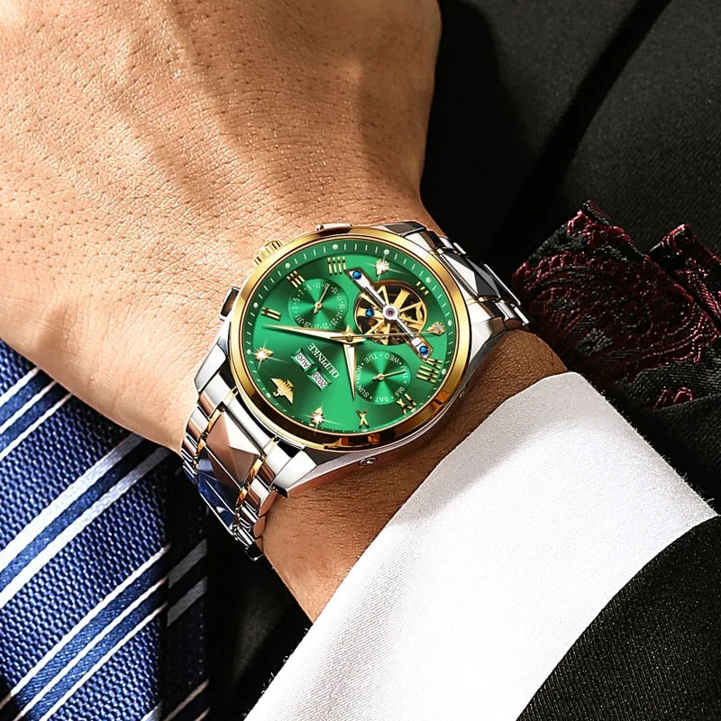 Luxury Automatic Mechanical Wristwatch Men
