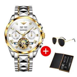 Luxury Automatic Mechanical Wristwatch Men
