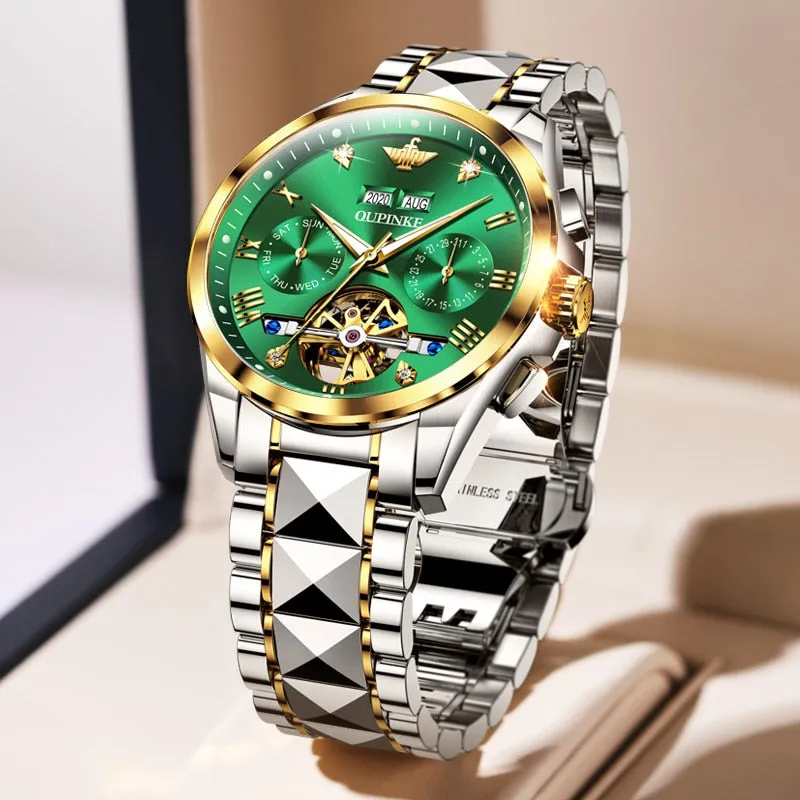 Luxury Automatic Mechanical Wristwatch Men