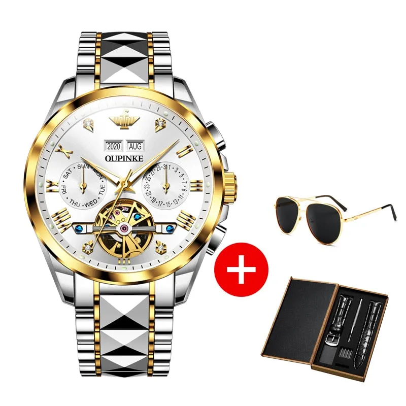 Luxury Automatic Mechanical Wristwatch Men