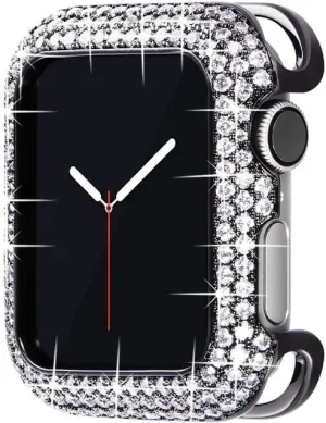 Luxury Bling Diamond Bumper Protective Case Compatible With Apple Watch