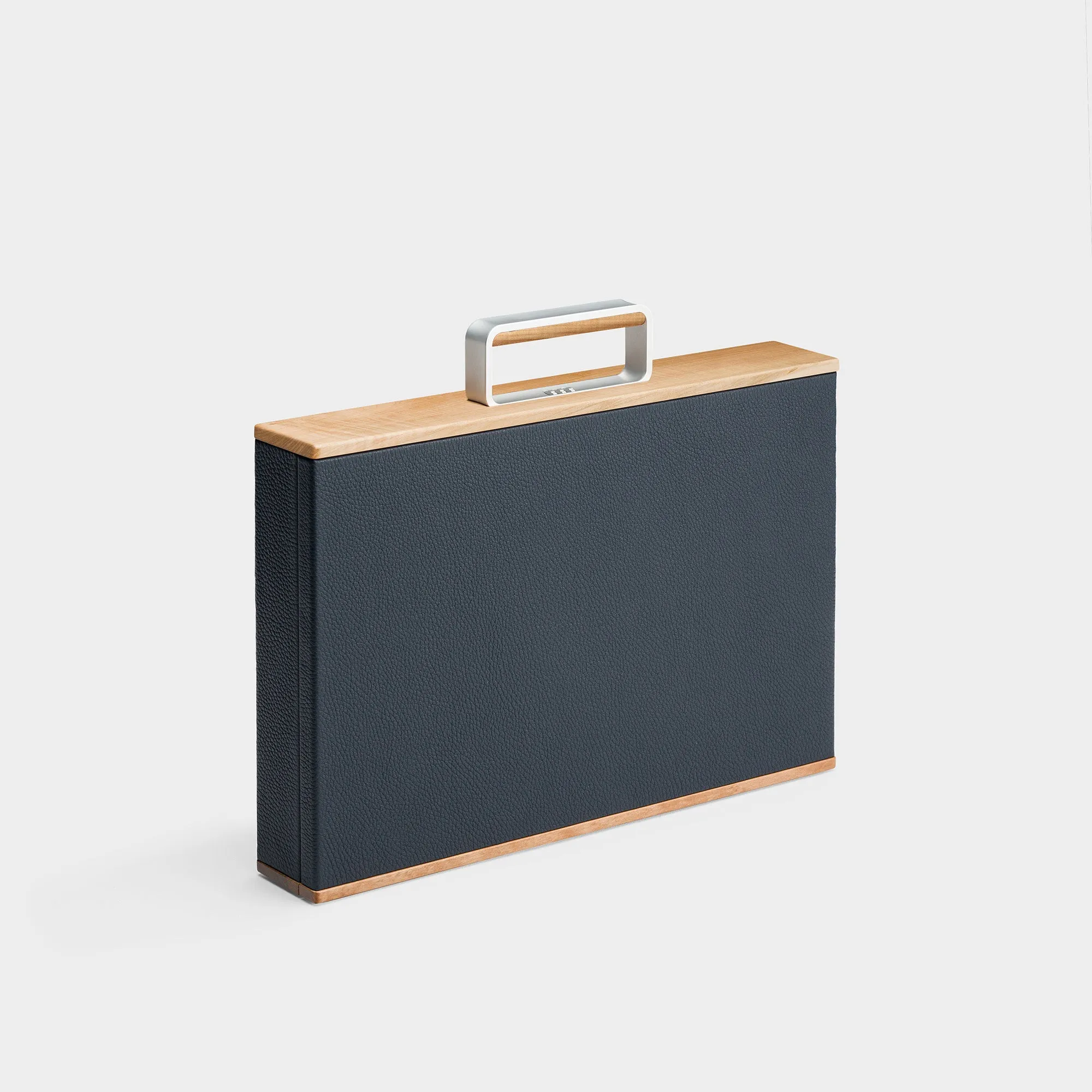 MACKENZIE 12 ORIGINAL WATCH BRIEFCASE - MARINE / GREY