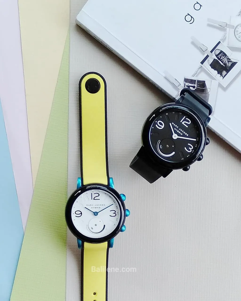 Marc Jacobs Mjt1007 Riley Hybrid Smartwatch Yellow