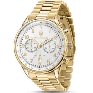 Maserati Tradizione Gold 45mm Chronograph