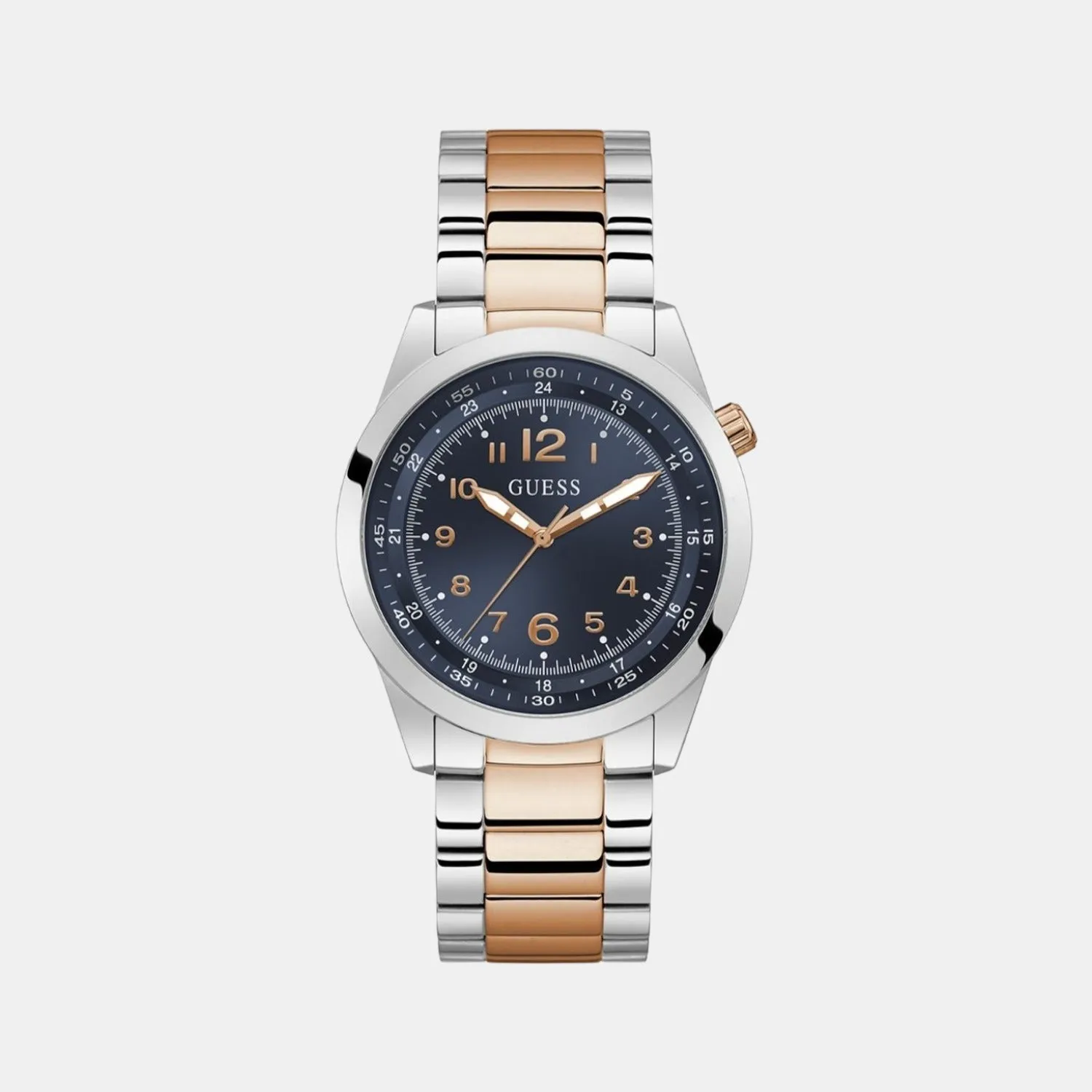 Men Blue Analog Stainless Steel Watch GW0493G3