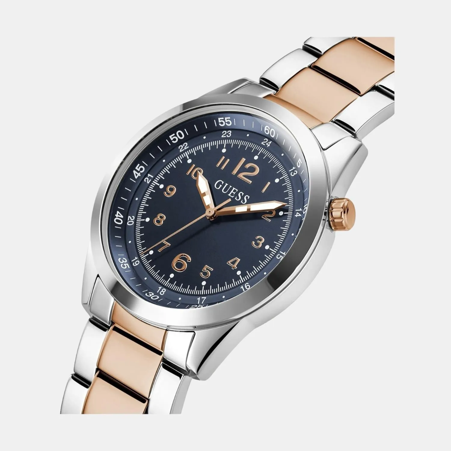 Men Blue Analog Stainless Steel Watch GW0493G3