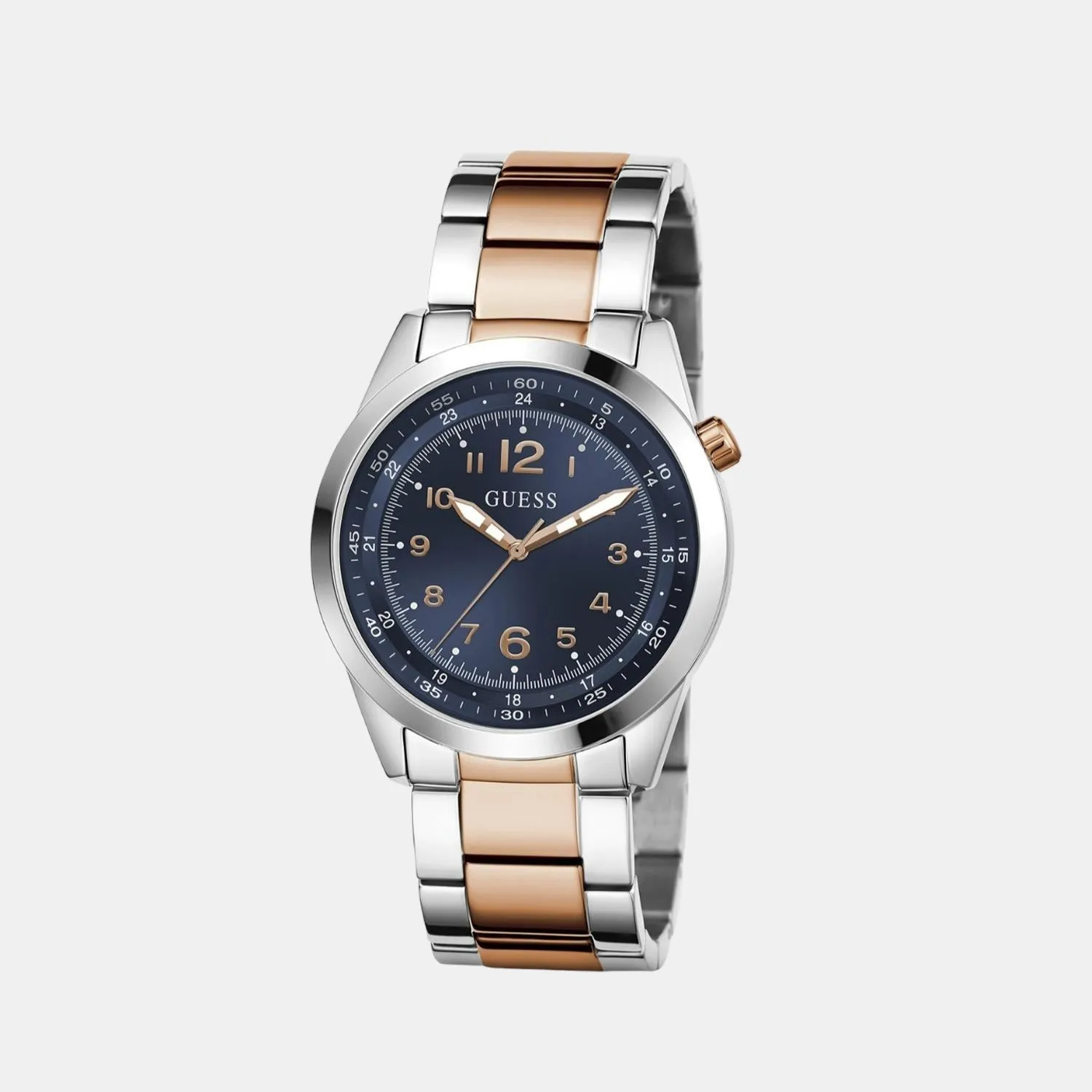 Men Blue Analog Stainless Steel Watch GW0493G3