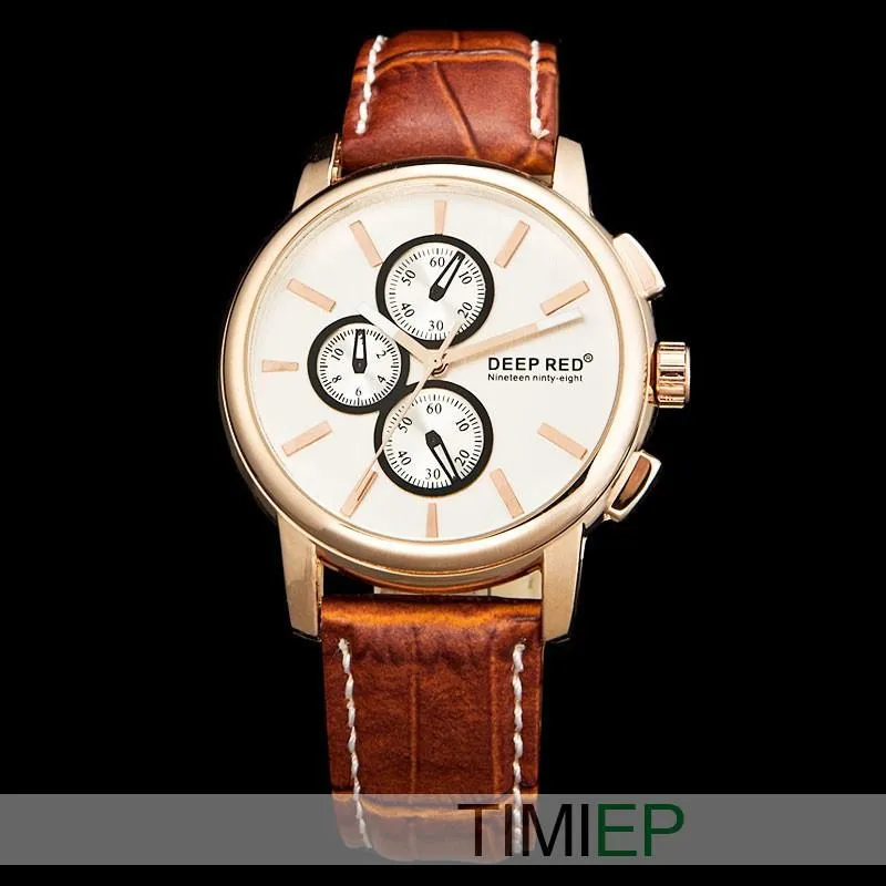 Men's 3 Dial Watch