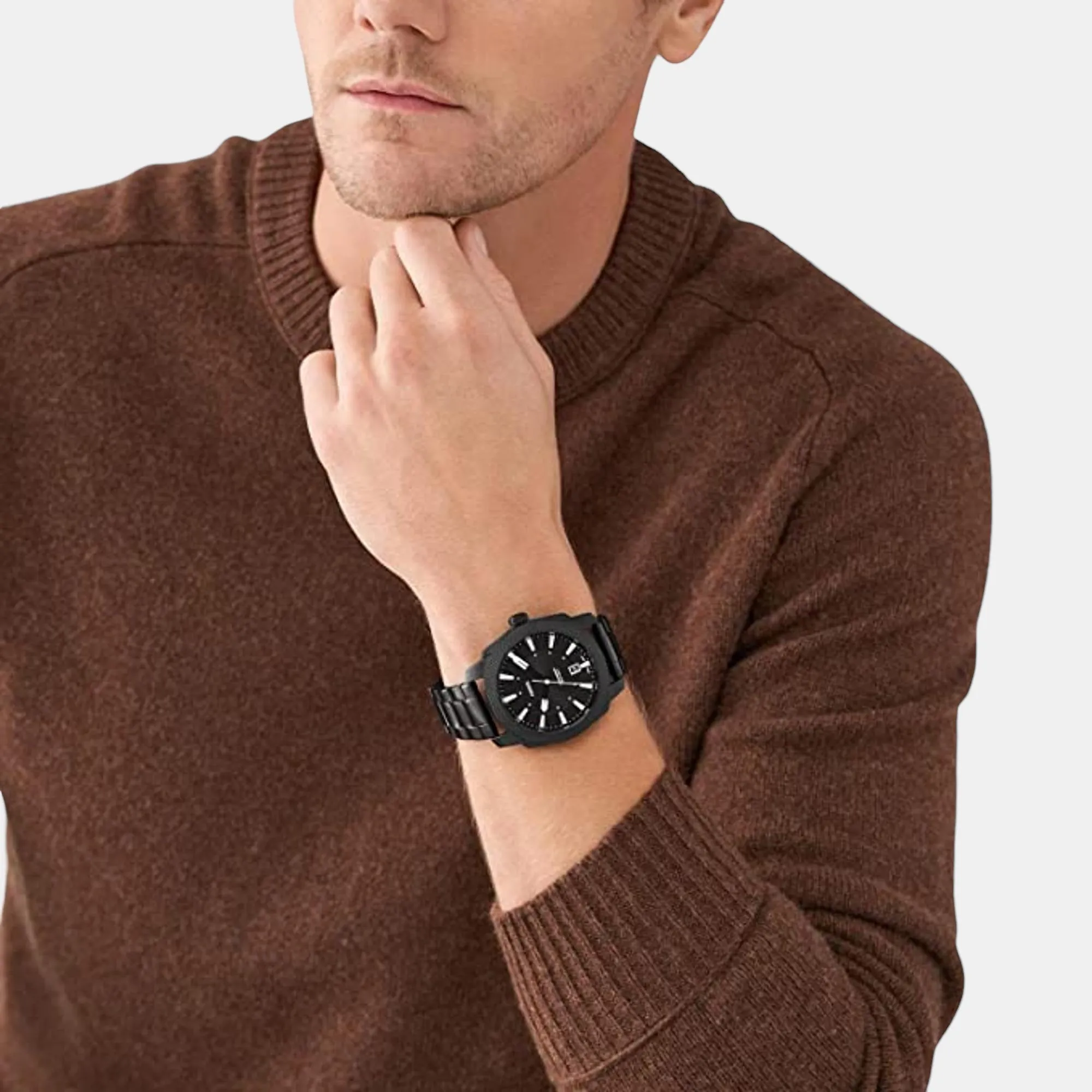 Men's Analog Stainless Steel Watch FS5971