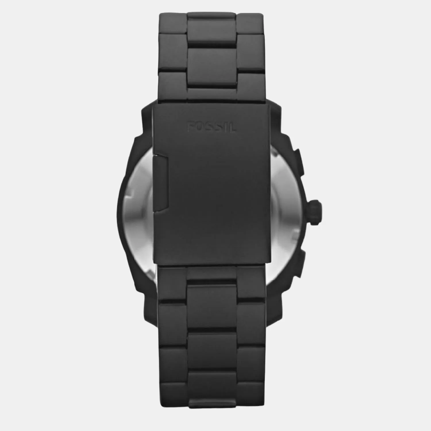 Men's Black Stainless Steel Chronograph Watch FS4682