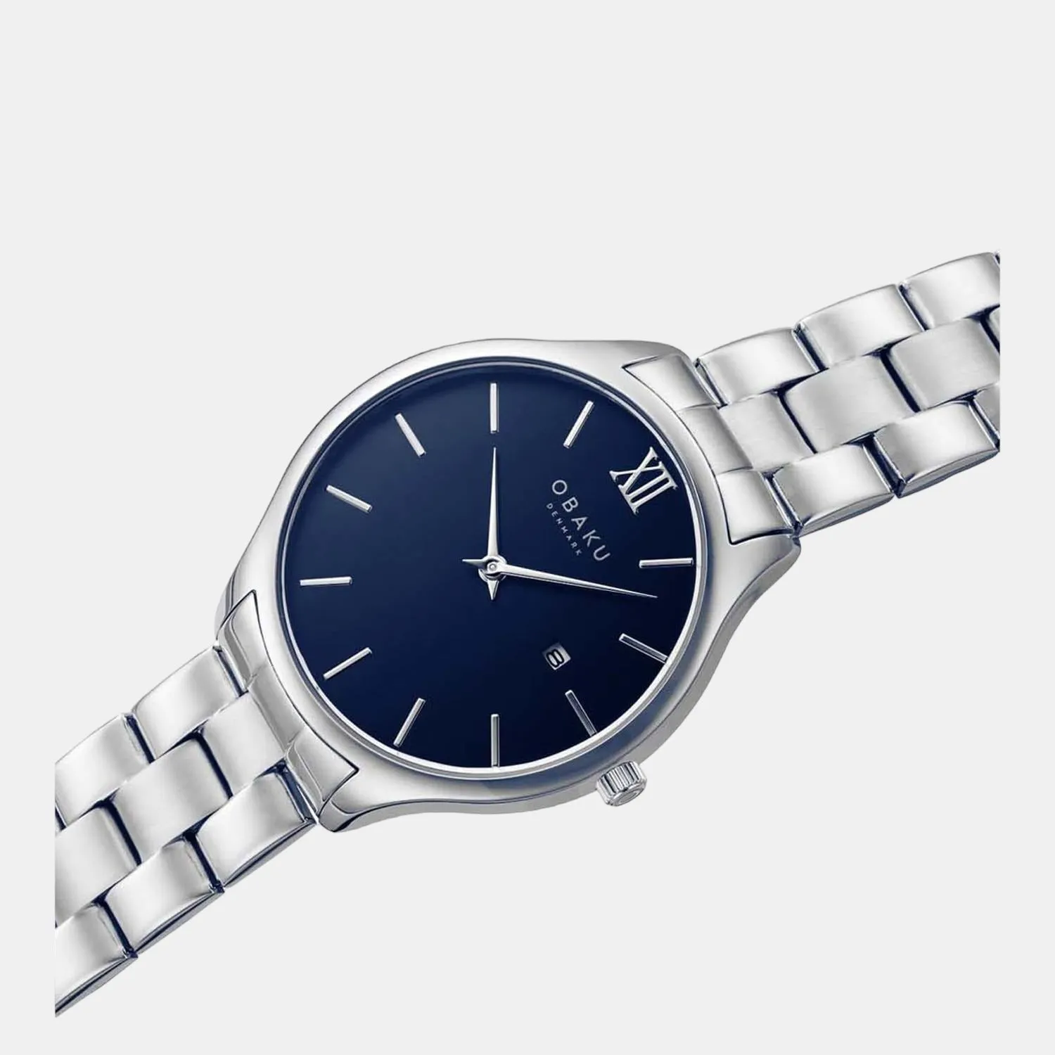 Men's Blue Analog Stainless Steel Watch V266GDCLSC