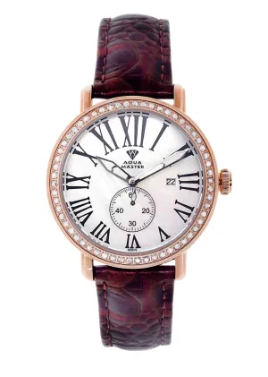 Mens Rose Gold Tone Diamond Watch | Appx. 5.64 Carats