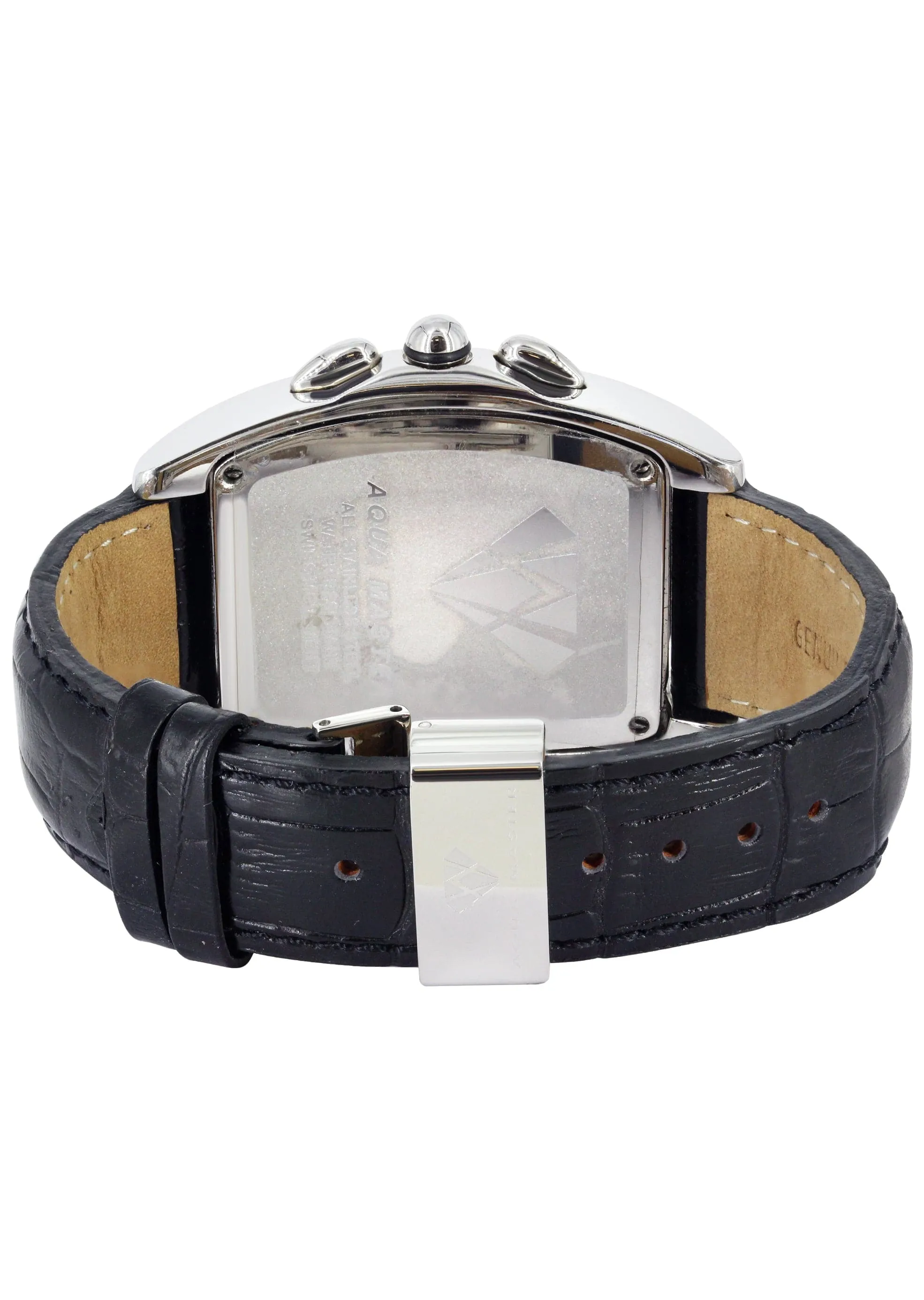 Mens White Gold Tone Diamond Watch | Appx. 1.5 Carats
