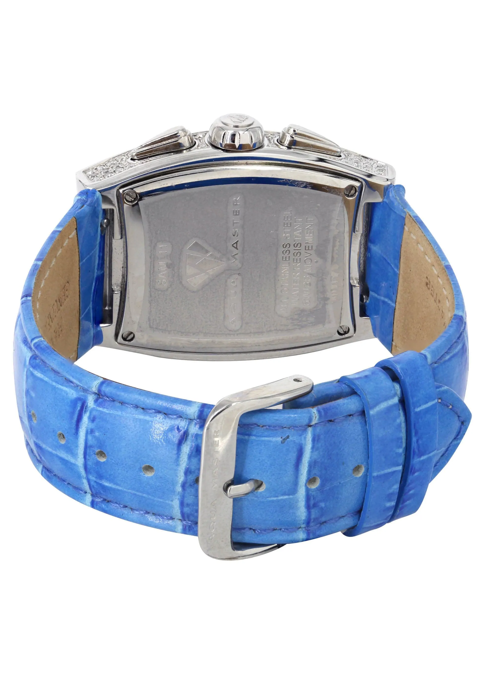 Mens White Gold Tone Diamond Watch | Appx. 4.25 Carats