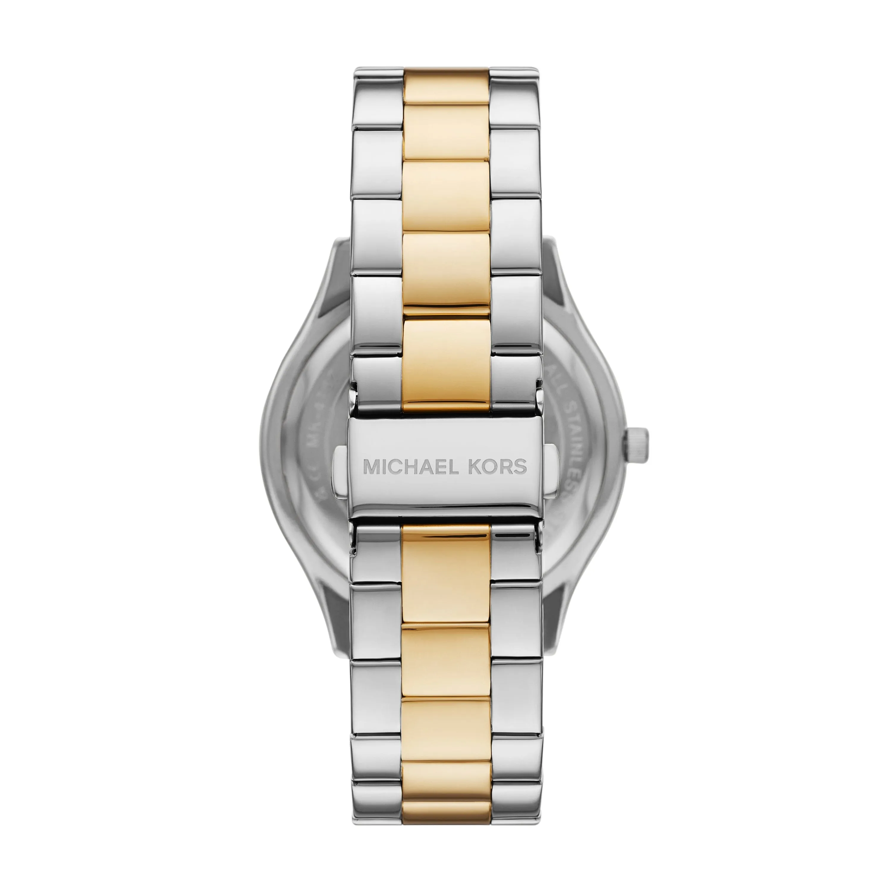 Michael Kors Slim Runway Three-Hand Two-Tone Stainless Steel Watch MK4735
