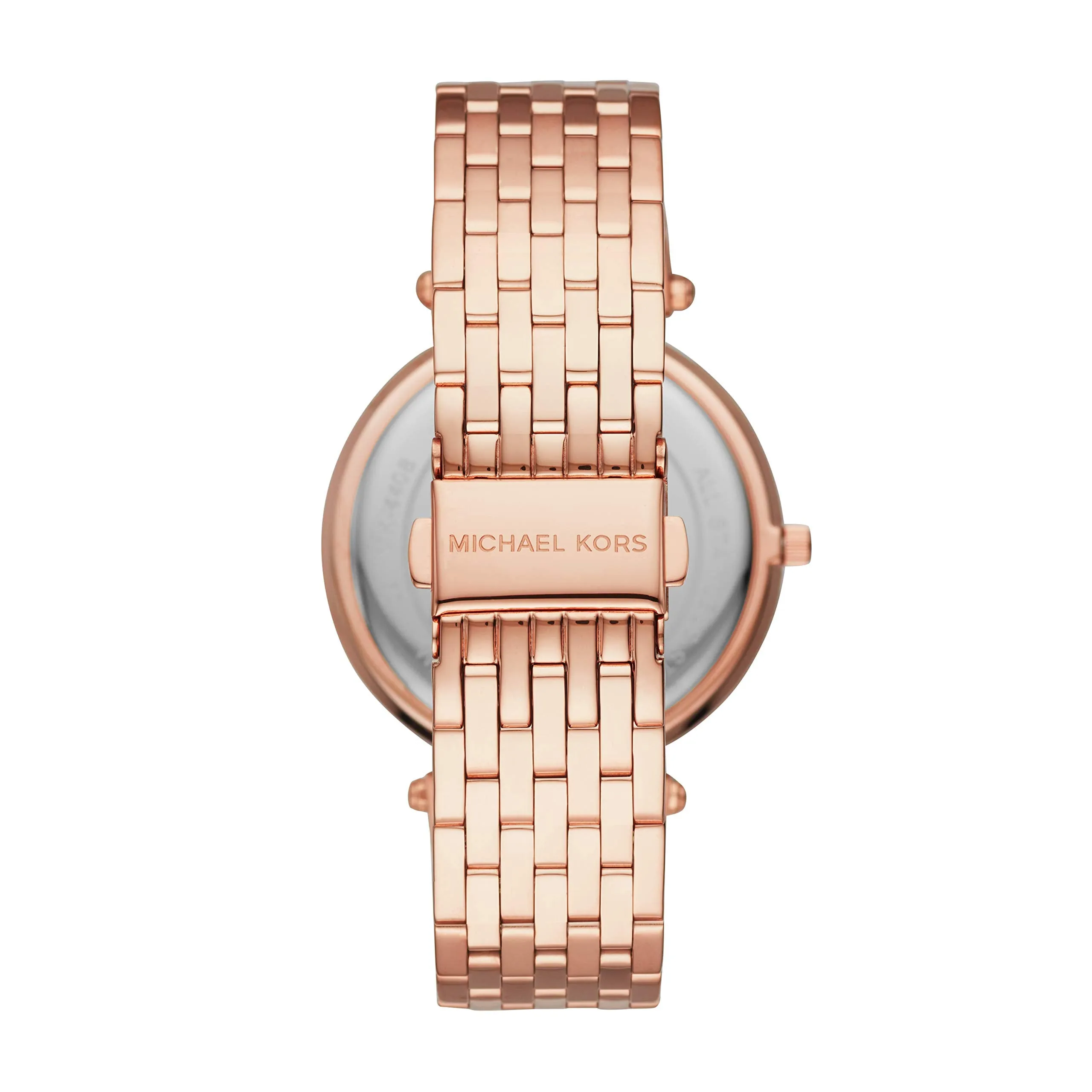 Michael Kors Women's Darci Quartz Watch with Stainless Steel Strap, Rose Gold, 8 (Model: MK4408)