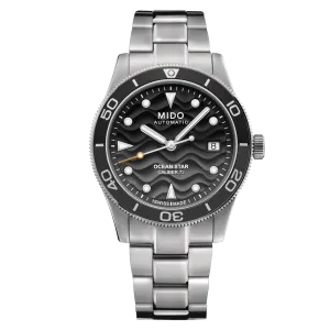 Mido Ocean Star 39mm Grey Gradient Steel Men's Watch M0269071106100