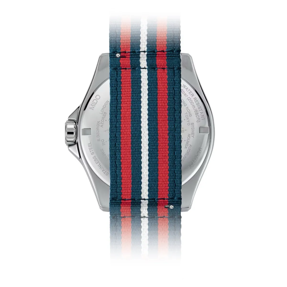 MIDO OCEAN STAR GMT -SPECIAL EDITION WITH 1 EXTRA STRAP