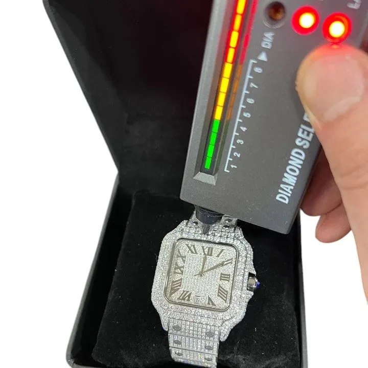 MOISSANITE AP WATCH | AUDEMARS PIGUET ROYALOAK BUSTDOWN Handmade | W 276