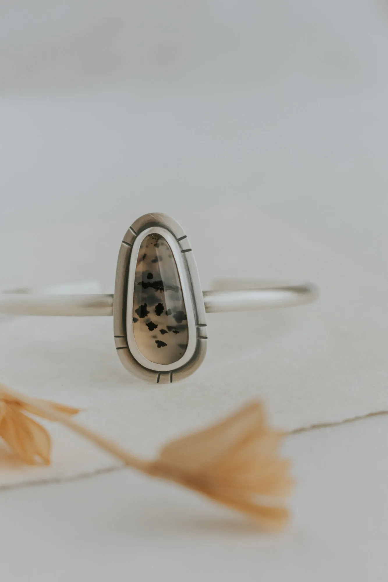 Montana Agate Cuff Bracelet