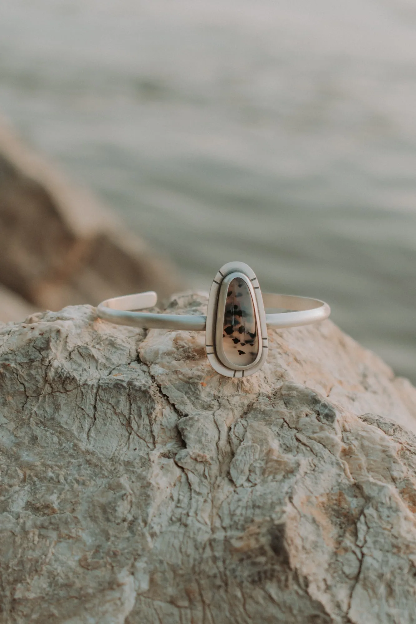 Montana Agate Cuff Bracelet