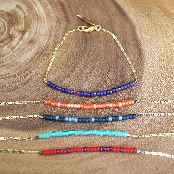 MORSE CODE BRACELET "GYPSY"