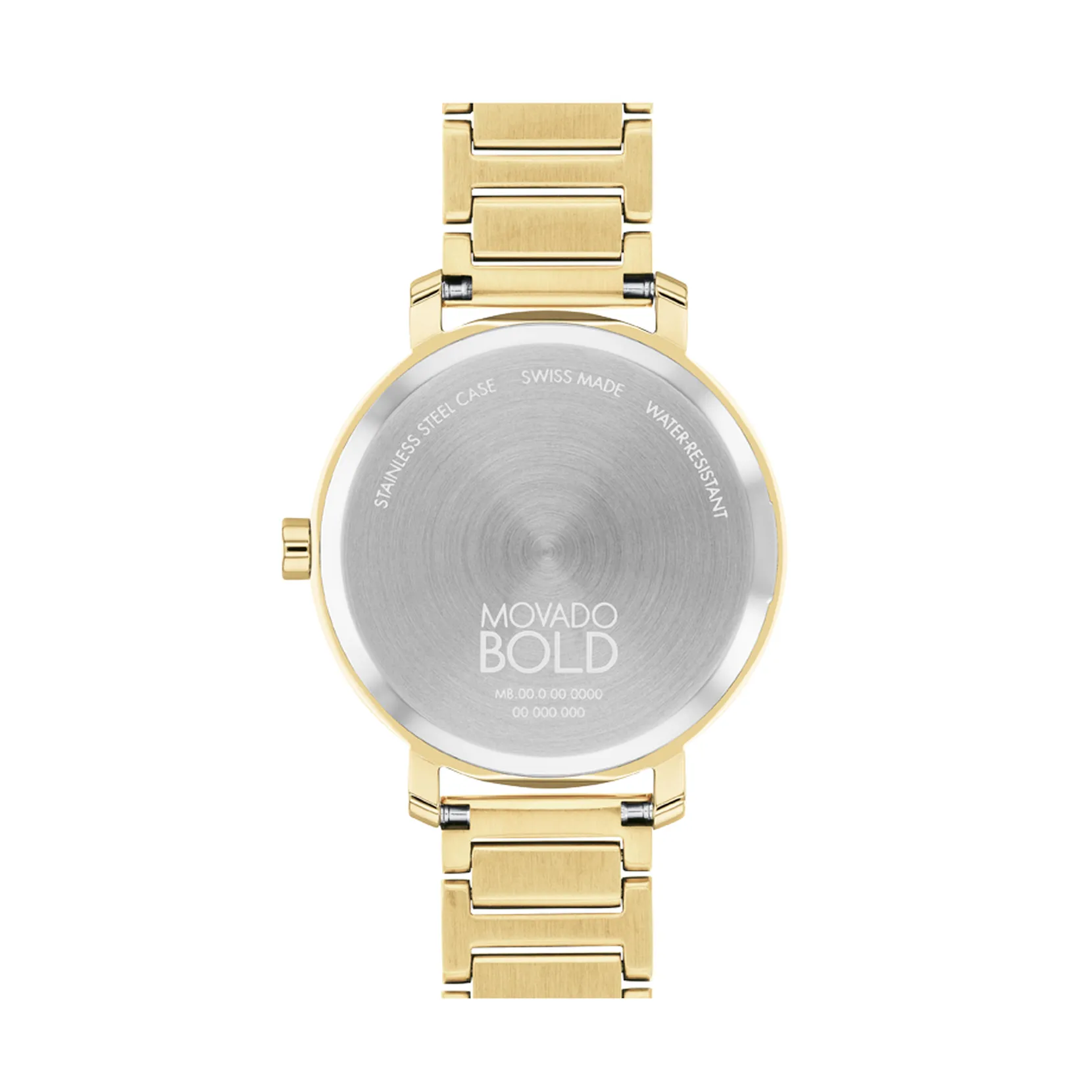 Movado Bold Evolution 2.0 Ladies Gold Tone and Crystal Dial Watch