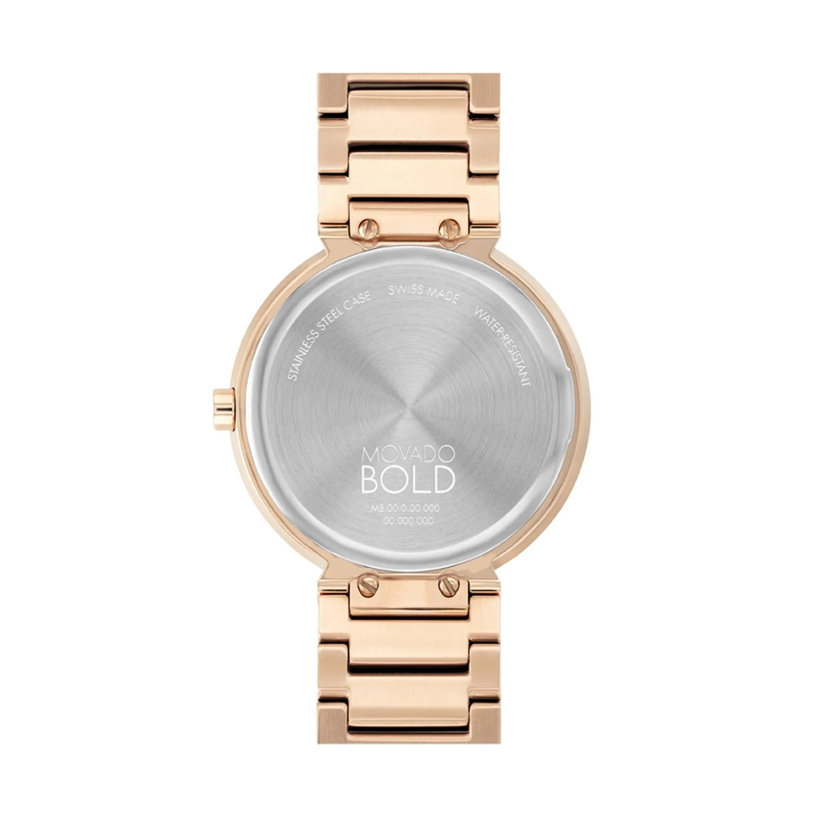 Movado Bold Horizon Ladies Rose Tone Watch