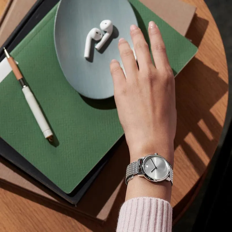 Movado Bold Quartz Silver Dial Women's Watch 3600595
