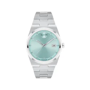 Movado Bold Quest Ladies Stainless Steel Light Blue Dial Watch