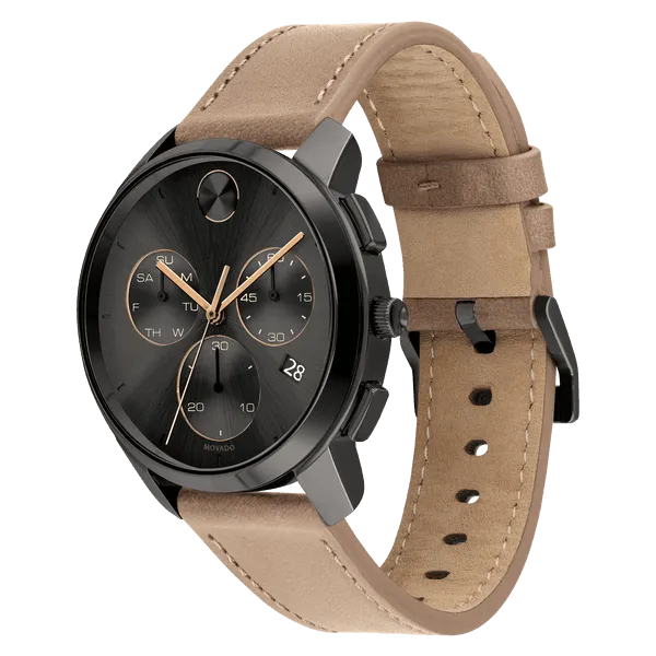 Movado Bold Thin Quartz Men's Watch 3600719