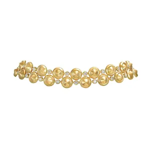 Necklace crafted 18K yellow gold Sahara Collection