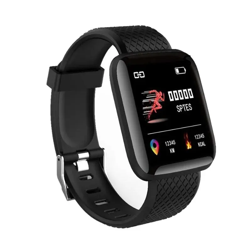 New 116plus Smart Watch Men Women Full Touch Screen Sport Fitness Watch Man IP67 Waterproof Bluetooth For Android IOS Smartwatch