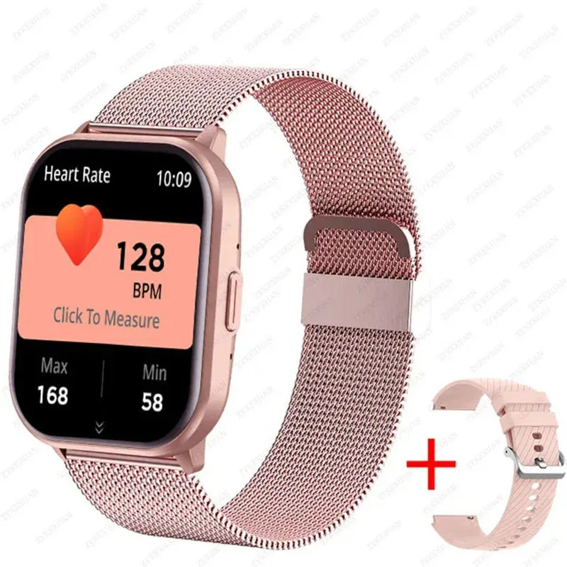 New For Xiaomi 100  Sports Mode Smart Watch Men Women Heart Rate Blood Pressure HD Bluetooth Call Waterproof Sports Smart Watch