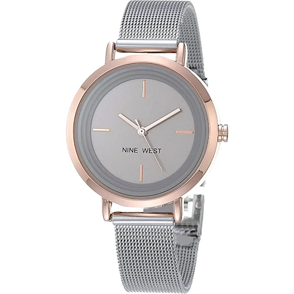Nine West Women's Mesh Bracelet Watch