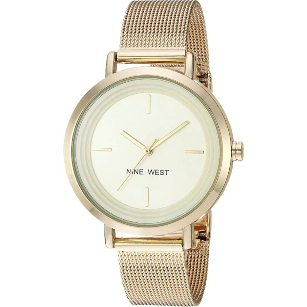 Nine West Women's Mesh Bracelet Watch