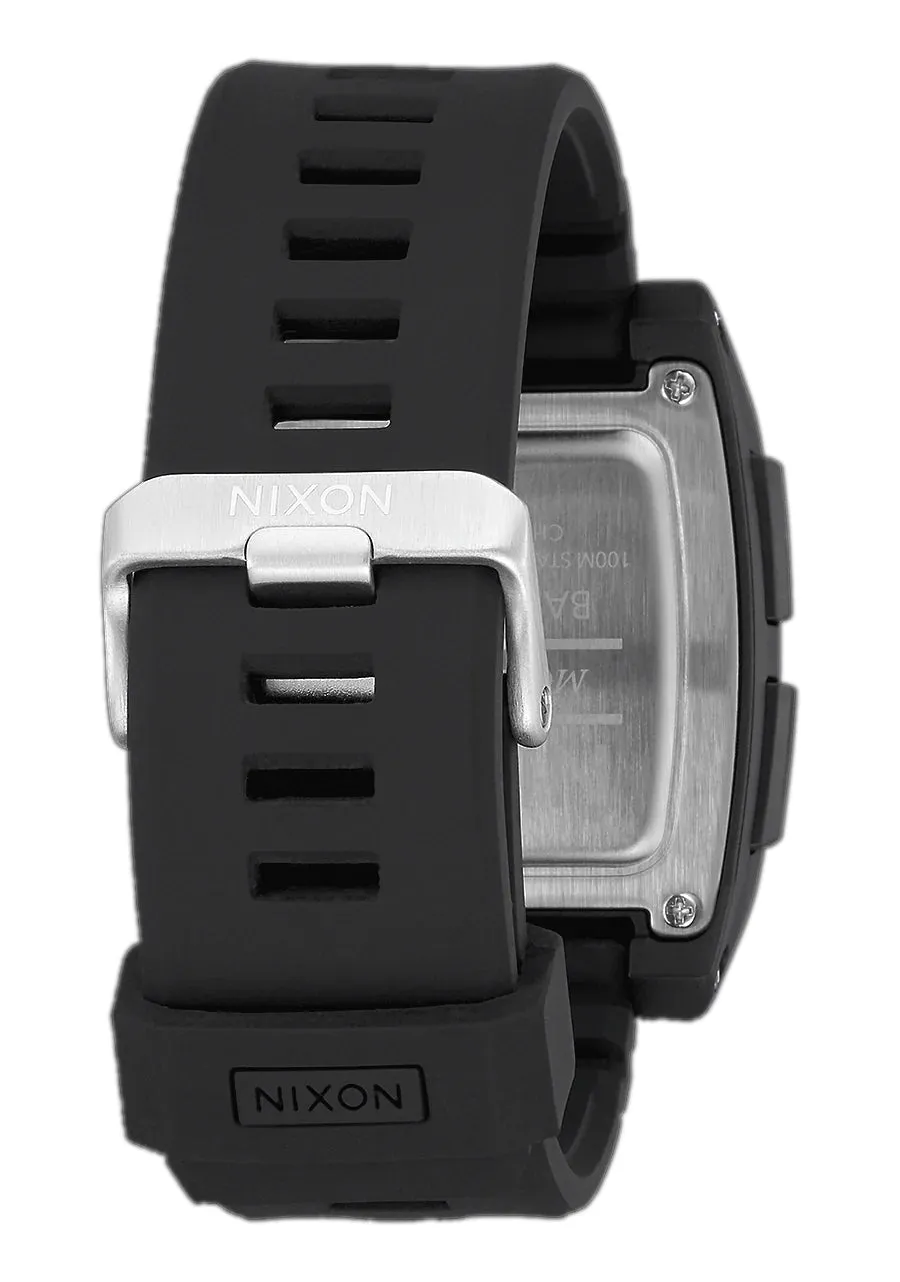 Nixon Base Tide Pro Watch Black Green Positive