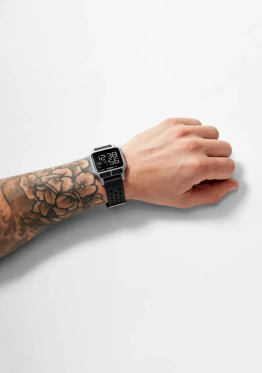 Nixon Heat Watch Silver Watch