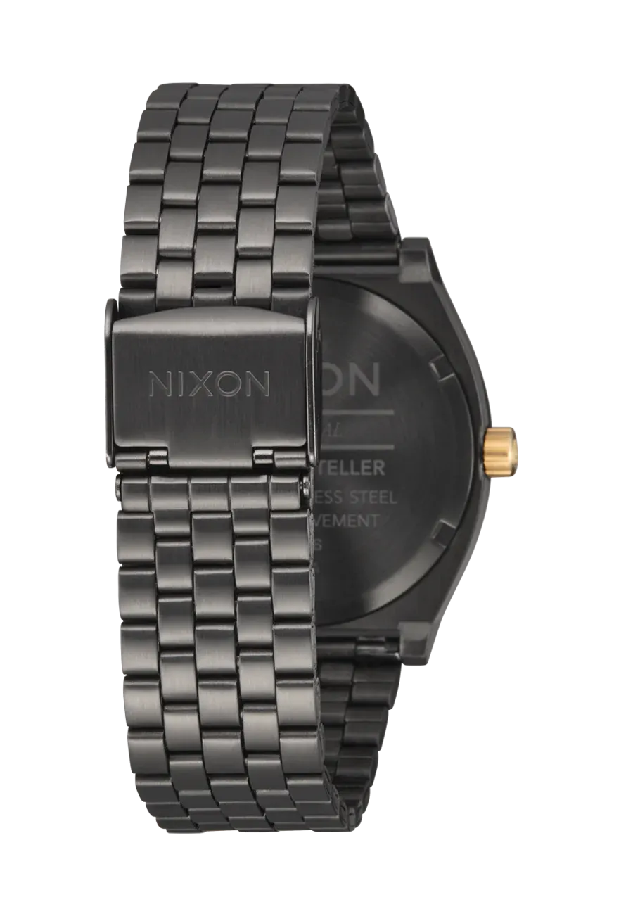 NIXON MEDIUM TIME TELLER  GUNMETAL/ LAVANDER