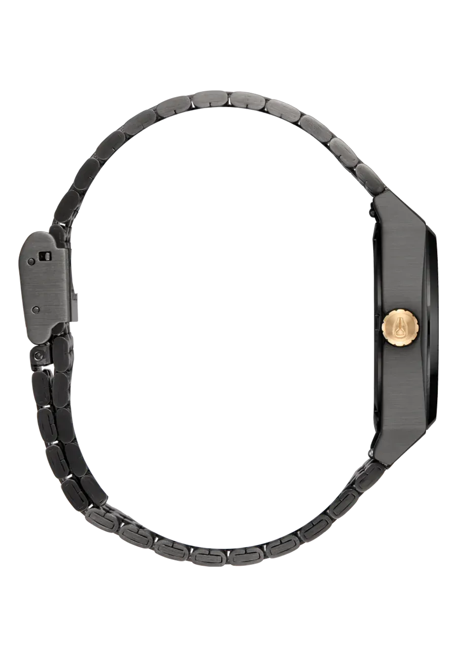 NIXON MEDIUM TIME TELLER  GUNMETAL/ LAVANDER