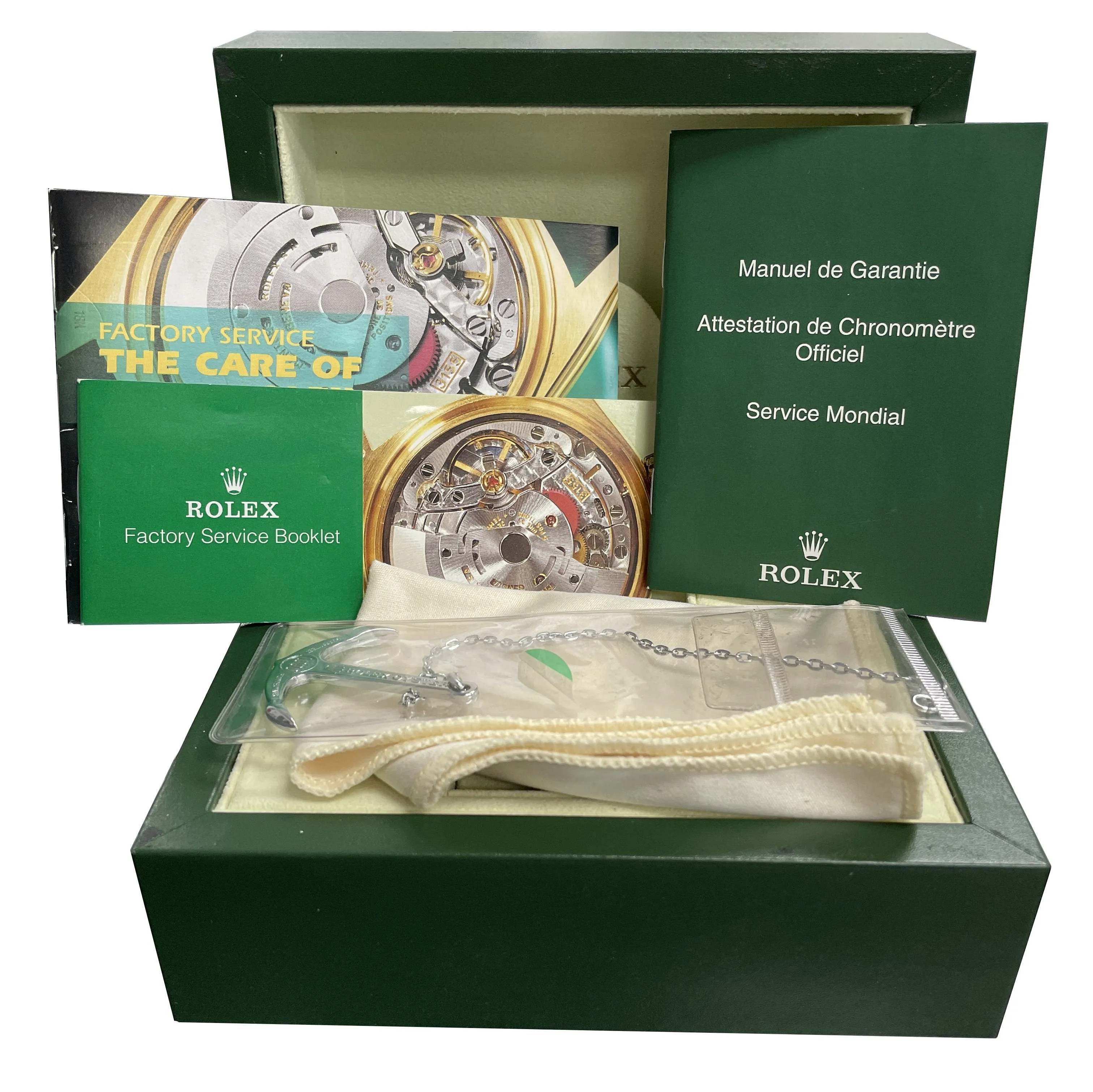 NOS NEW STICKERED Rolex Submariner Date Green KERMIT 50th Ann. 16610 LV Watch