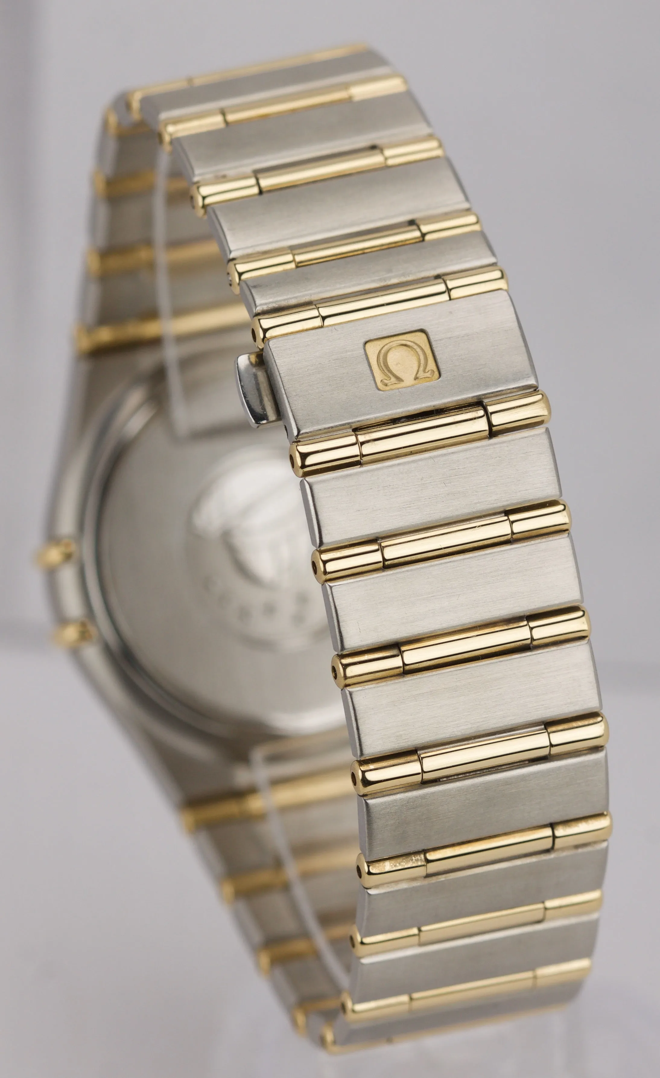 Omega Constellation 1212.10.00 33.5mm Two-Tone 'Full Bar' Quartz Date Watch