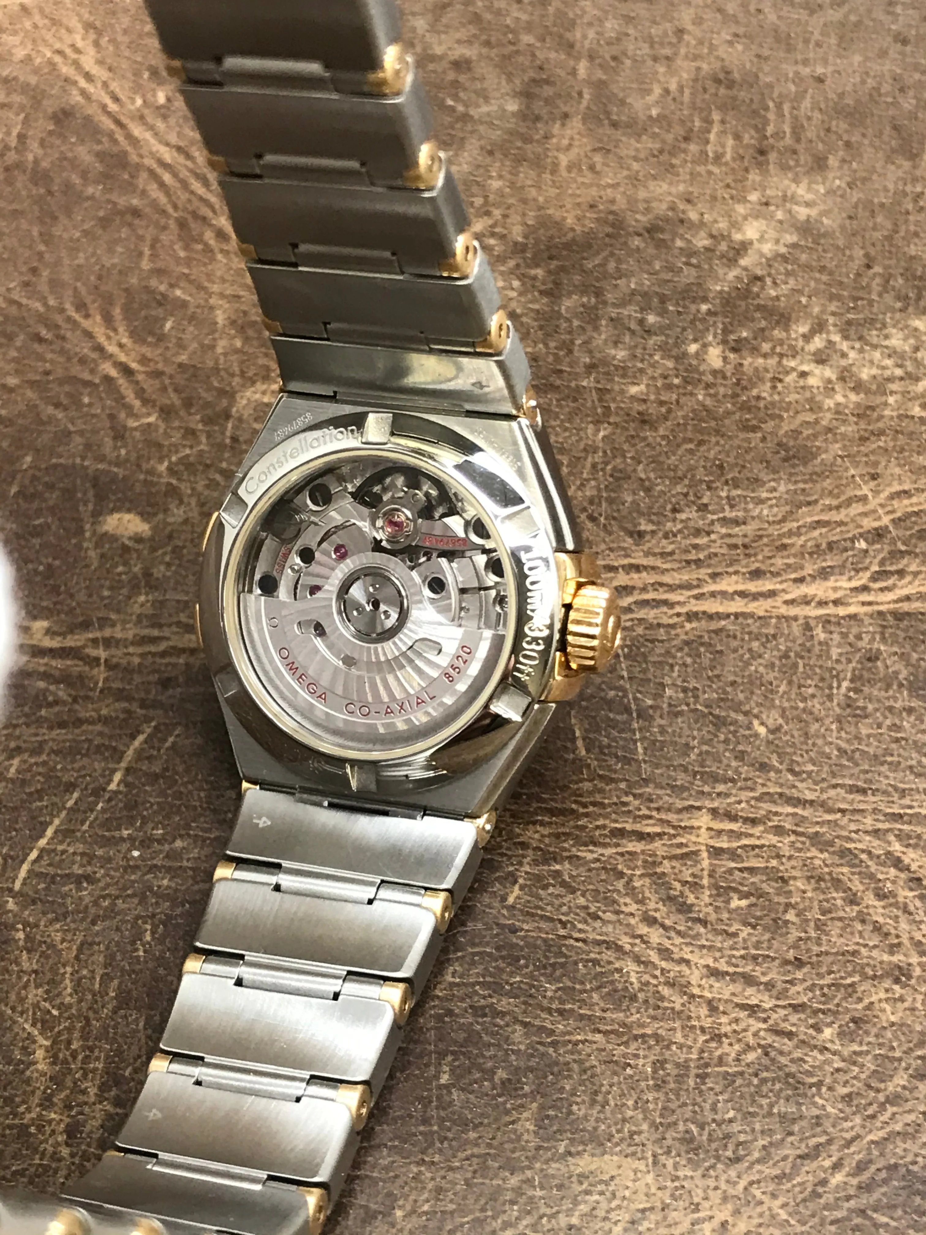 Omega Constellation 123.20.27.20.57.002 Champagne Dial Automatic Women's Watch