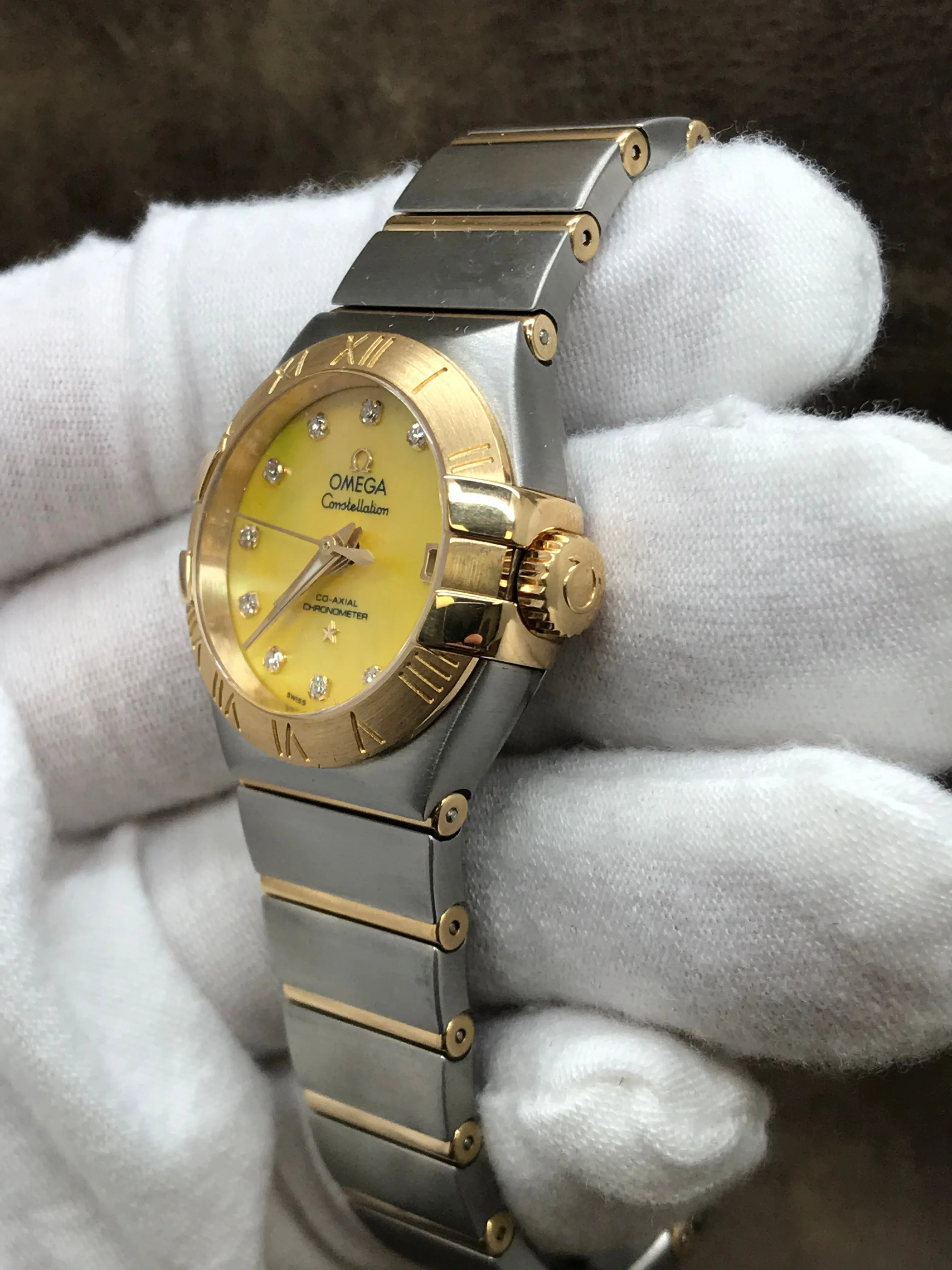 Omega Constellation 123.20.27.20.57.002 Champagne Dial Automatic Women's Watch