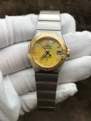 Omega Constellation 123.20.27.20.57.002 Champagne Dial Automatic Women's Watch