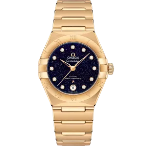 Omega Constellation 29 mm, yellow gold on yellow gold