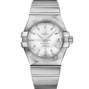 Omega Constellation 35 mm, steel on steel