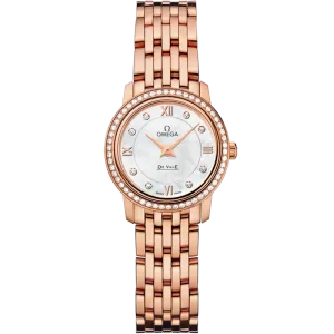 Omega De Ville Prestige 24.4 mm, red gold on red gold
