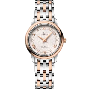 Omega De Ville Prestige 27.4 mm, steel - red gold on steel - red gold