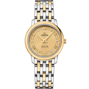 Omega De Ville Prestige 27.4 mm, steel - yellow gold on steel - yellow gold